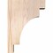 Ekena Millwork Mediterranean Smooth Corbel, Douglas Fir, 3 1/2"W x 10"D x 14"H COR04X10X14MED00SDF - alternate 2